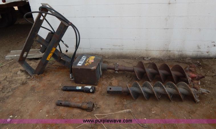 image for item AA9762 Lowe Manufacturing Co. skid steer auger