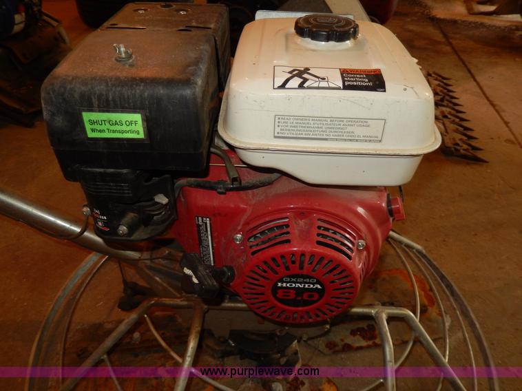 image for item AA9892 MBW power concrete trowel