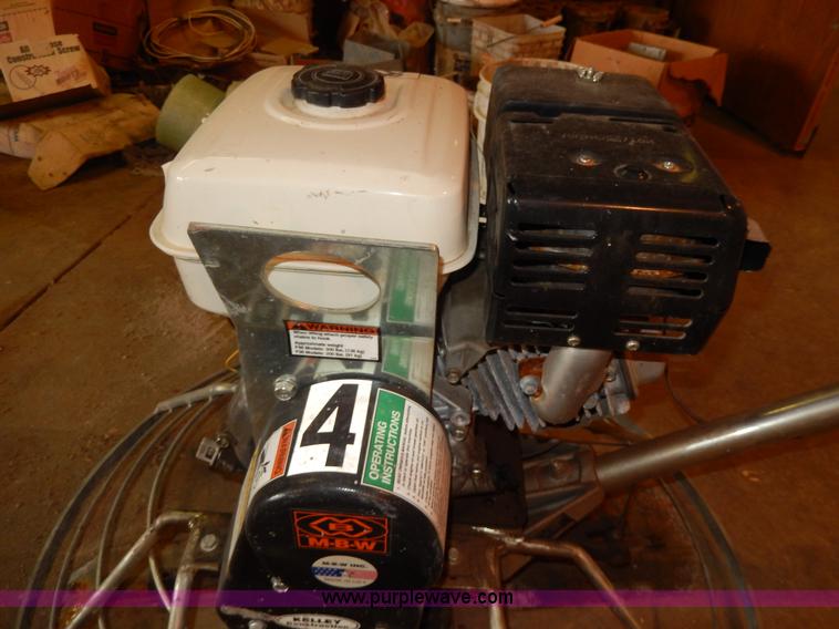 image for item AA9892 MBW power concrete trowel