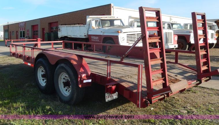 image for item H3101 1997 YMS tandem axle trailer