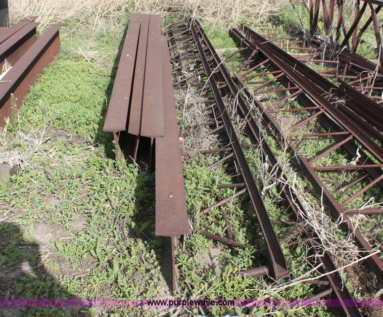 image for item H3109 (20) assorted steel and I-beam iron sections
