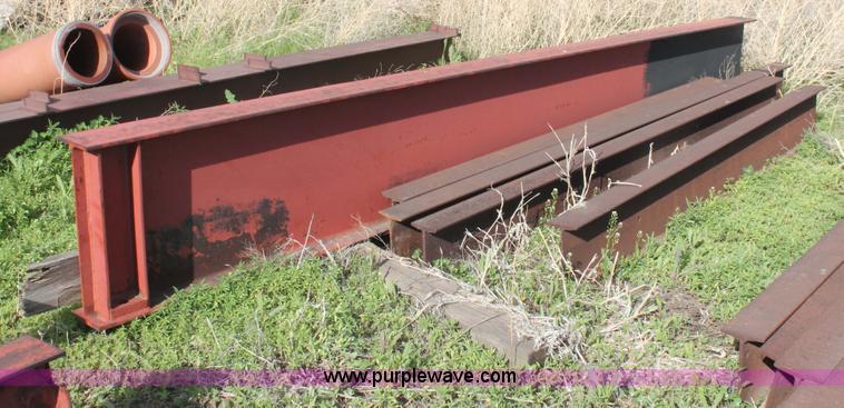 image for item H3109 (20) assorted steel and I-beam iron sections