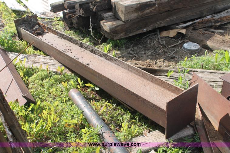 image for item H3109 (20) assorted steel and I-beam iron sections