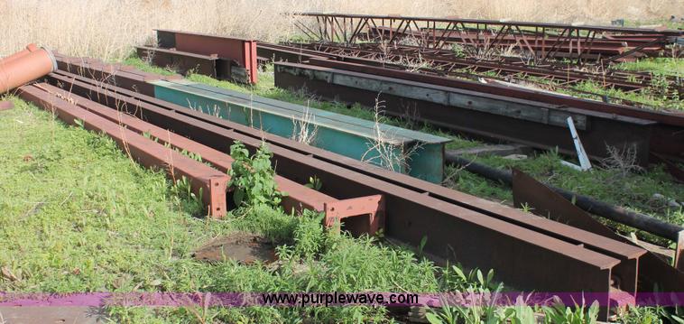 image for item H3109 (20) assorted steel and I-beam iron sections