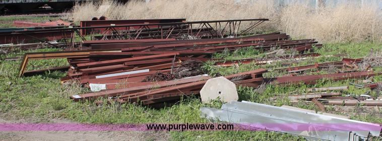 image for item H3110 Assorted steel, metal, and pipe