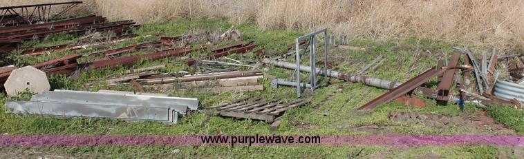 image for item H3110 Assorted steel, metal, and pipe