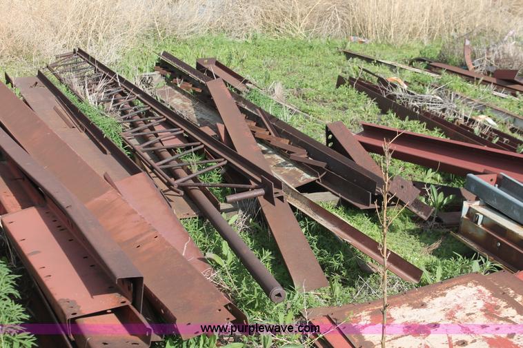 image for item H3110 Assorted steel, metal, and pipe