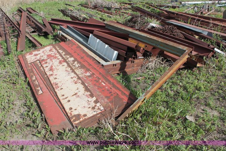 image for item H3110 Assorted steel, metal, and pipe