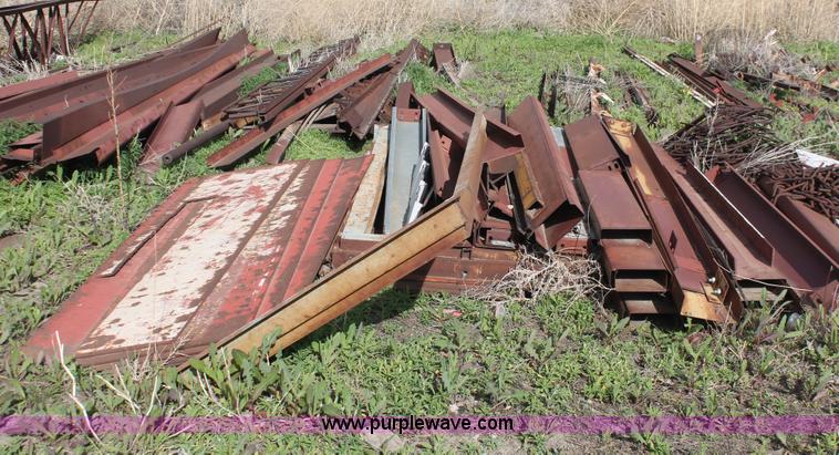 image for item H3110 Assorted steel, metal, and pipe