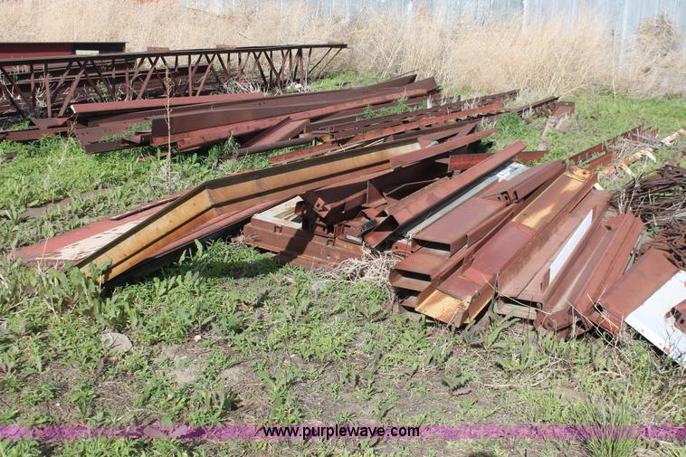image for item H3110 Assorted steel, metal, and pipe