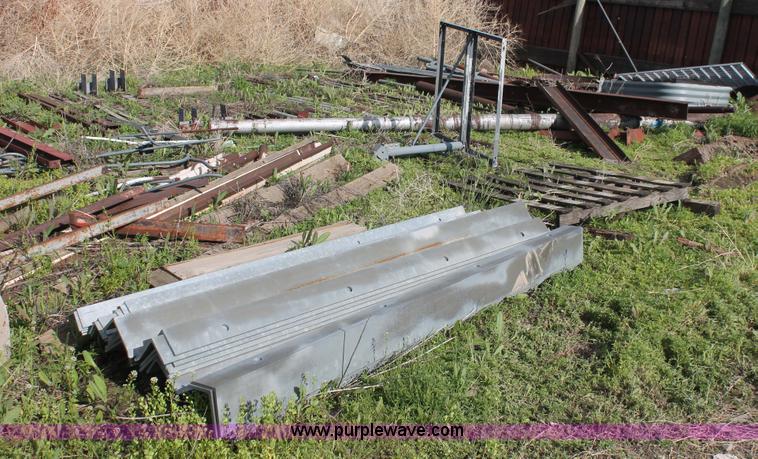 image for item H3110 Assorted steel, metal, and pipe