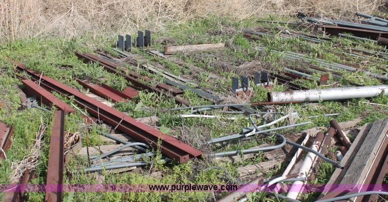 image for item H3110 Assorted steel, metal, and pipe