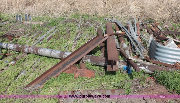 image for item H3110 Assorted steel, metal, and pipe