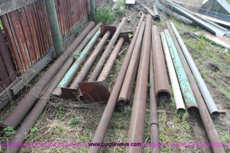 image for item H3110 Assorted steel, metal, and pipe