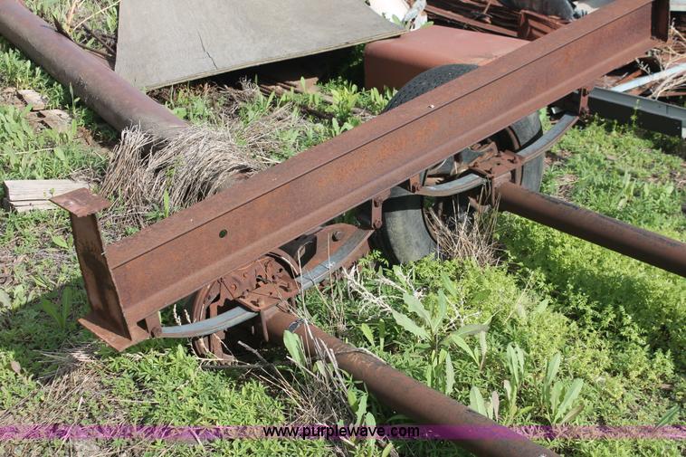 image for item H3113 (3) tandem trailer axle sets