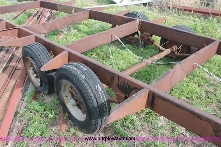 image for item H3113 (3) tandem trailer axle sets