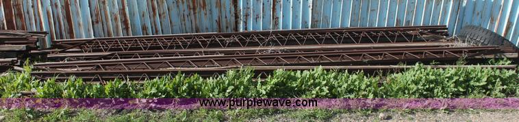image for item H3114 Approximately 125 steel trusses