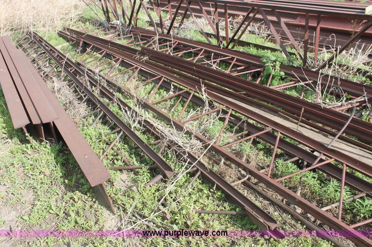 image for item H3114 Approximately 125 steel trusses
