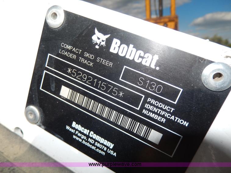 image for item I4484 2006 Bobcat S130 skid steer