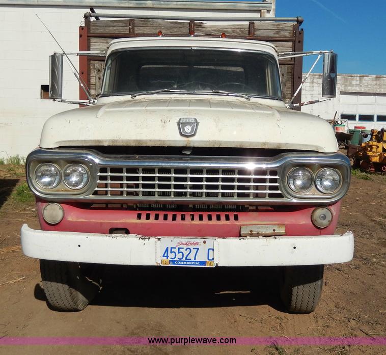 image for item I4493 1958 Ford dump truck