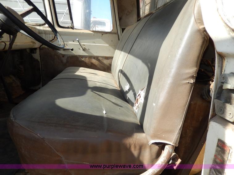 image for item I4493 1958 Ford dump truck