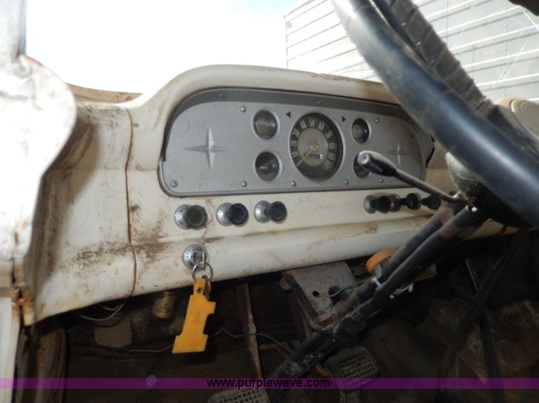 image for item I4493 1958 Ford dump truck