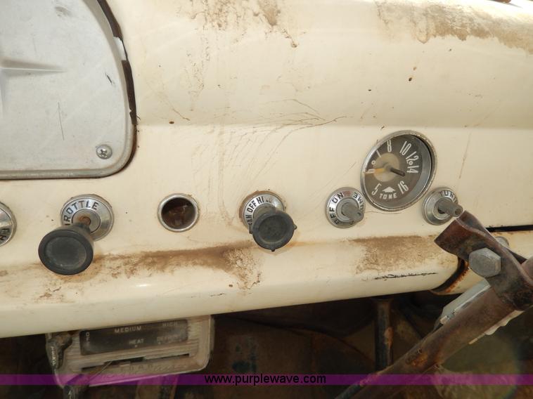 image for item I4493 1958 Ford dump truck