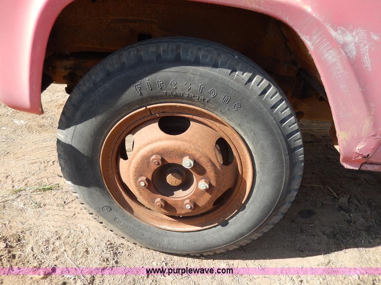 image for item I4493 1958 Ford dump truck