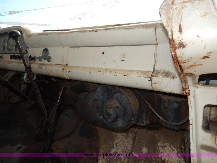 image for item I4493 1958 Ford dump truck