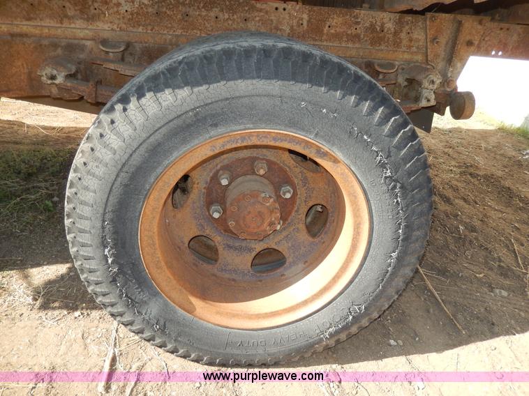 image for item I4493 1958 Ford dump truck