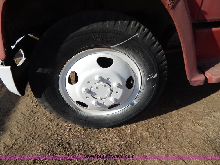 image for item I4495 1967 GMC flatbed dump truck