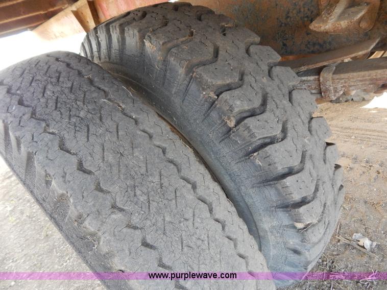 image for item I4495 1967 GMC flatbed dump truck