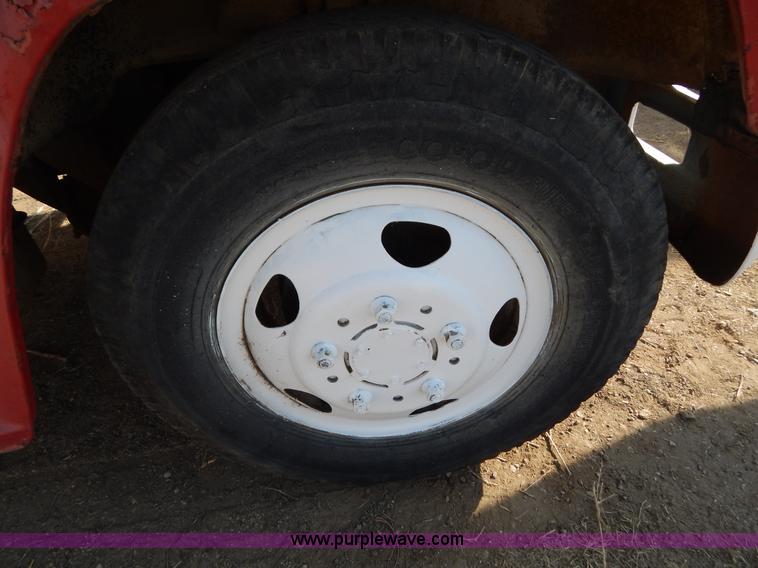 image for item I4495 1967 GMC flatbed dump truck