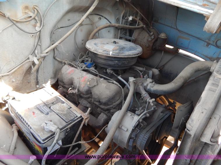 image for item I4495 1967 GMC flatbed dump truck