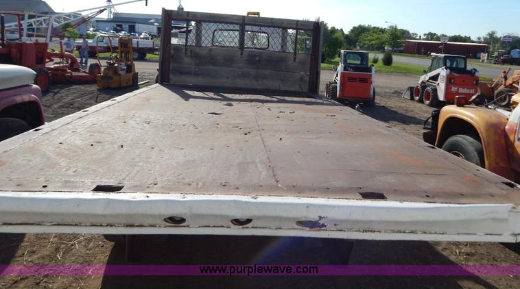 image for item I4495 1967 GMC flatbed dump truck