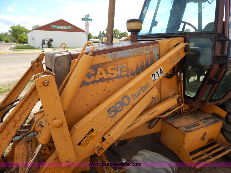 image for item I4500 1991 Case 590 Construction King backhoe