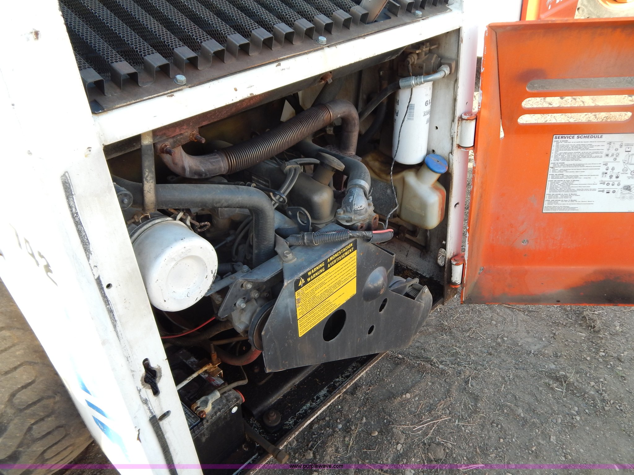 1987 Bobcat 742 skid steer in Pierre, SD Item I4490 sold Purple Wave