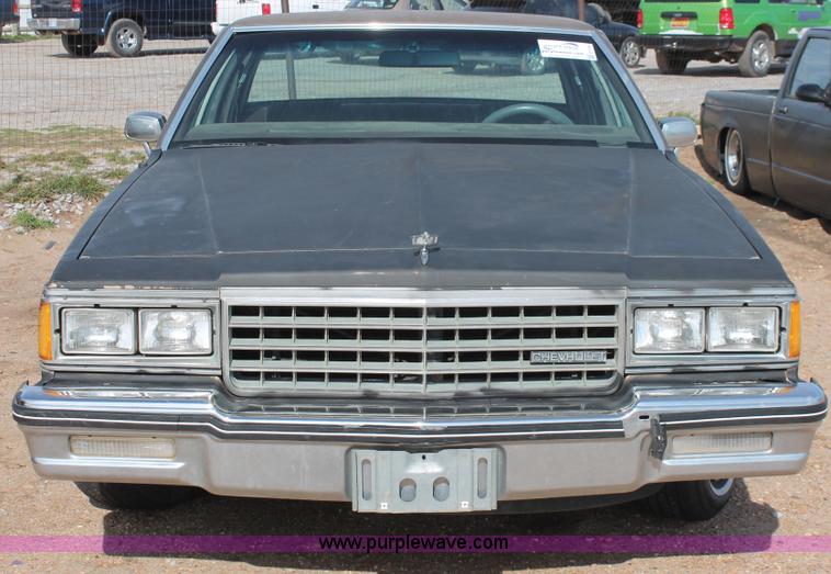 image for item E3194 1984 Chevrolet Caprice Classic