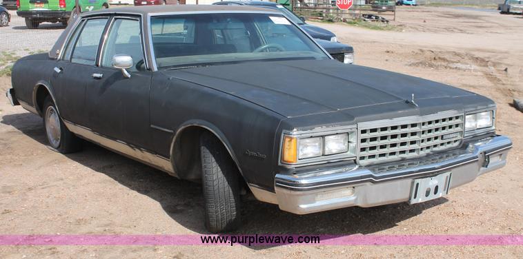 image for item E3194 1984 Chevrolet Caprice Classic