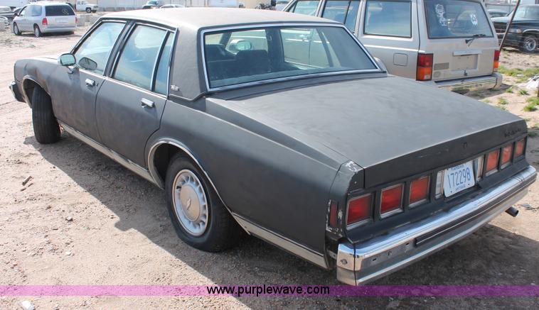 image for item E3194 1984 Chevrolet Caprice Classic
