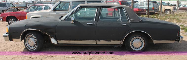 image for item E3194 1984 Chevrolet Caprice Classic