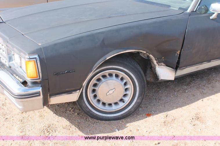 image for item E3194 1984 Chevrolet Caprice Classic