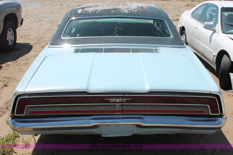image for item H3610 1970 Ford Thunderbird