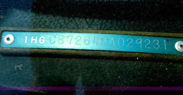 image for item H9971 1991 Honda Accord EX