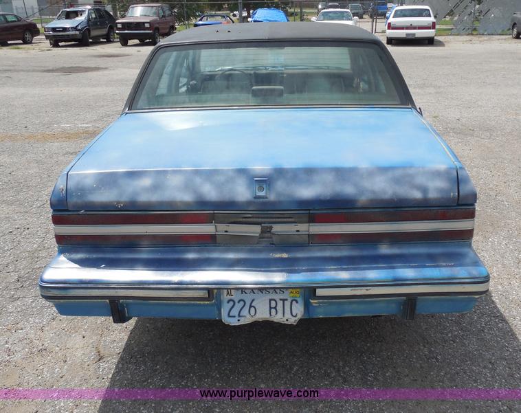 image for item H9978 1986 Buick Century Limited