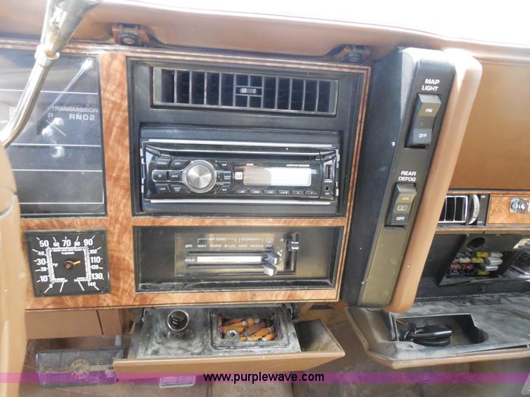 image for item H9978 1986 Buick Century Limited