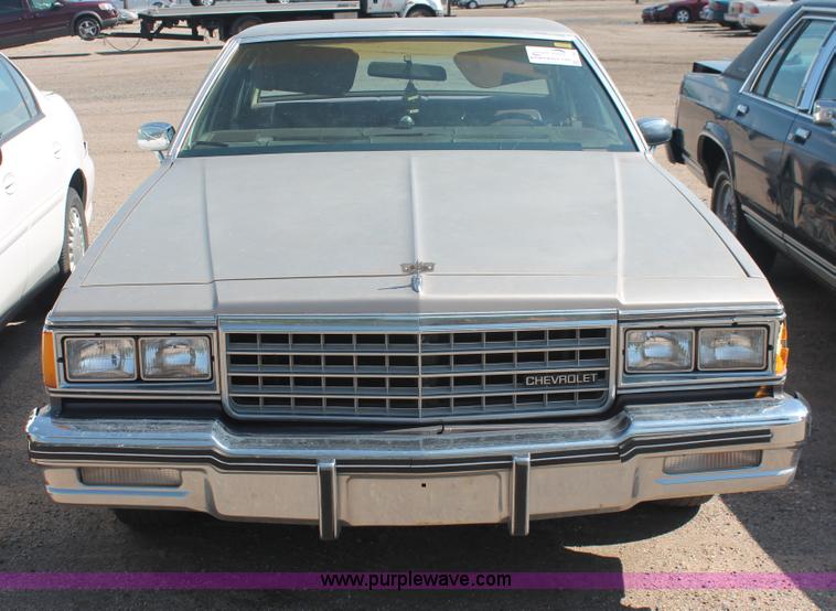 image for item I7962 1983 Chevrolet Caprice Classic