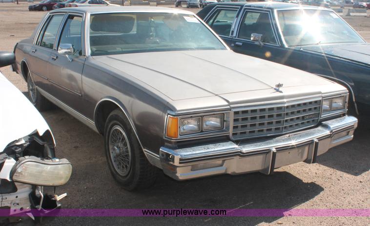 image for item I7962 1983 Chevrolet Caprice Classic