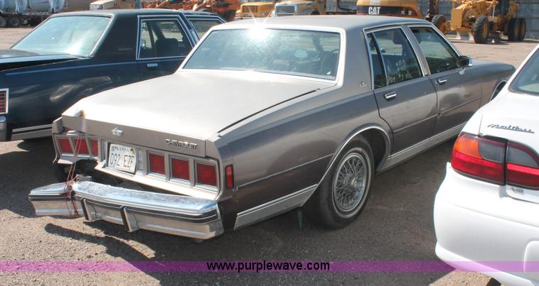 image for item I7962 1983 Chevrolet Caprice Classic