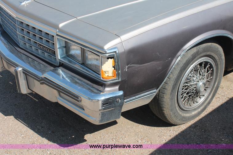 image for item I7962 1983 Chevrolet Caprice Classic
